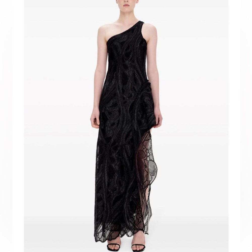 Simkhai one shoulder long dress